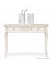 CONSOLLE CLASSICA IN LEGNO 2 CASSETTI INTARSIATA VARI COLORI L.110 P.38 H.80