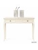 CONSOLLE CLASSICA IN LEGNO 2 CASSETTI INTARSIATA VARI COLORI L.110 P.38 H.80