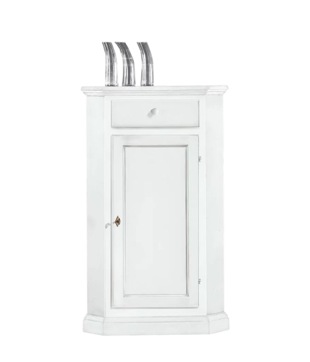 MOBILI 2G - Mobile Angolo Shabby laccato bianco arte povera