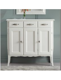 Madia grezza in legno 3 Ante 3 Cassetti L.105 P.42 H.101 (3085)