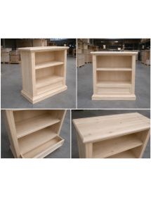PORTA TV IN LEGNO 1 CASSETTO GREZZO L.85 P.47 H.79 (1556)