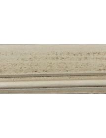 Set 2 sedie legno shabby bianco anticato seduta paglia 43x46x89