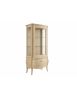 VETRINA IN LEGNO 1 CASSETTO 1 PORTA GREZZO L.88 P.46 H.205 (5006)