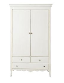 Armadio legno 2 porte 3 cassetti legno shabby vari colori 110X55X190 (1237)