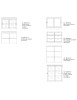 MOBILI 2G - libreria parete attrezzata contemporanea legno abete 285x46x255 vista frontale
