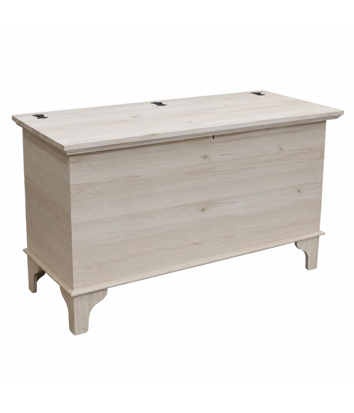 CASSAPANCA ARTE POVERA IN LEGNO GREZZA L.137 P.57 H.80 (135)