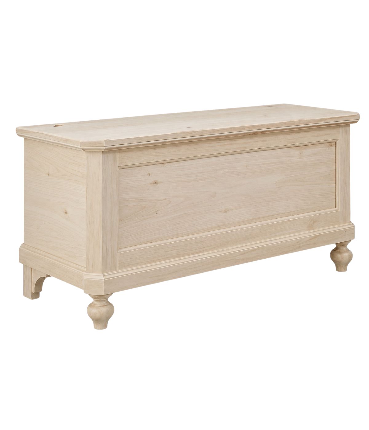 CASSAPANCA IN LEGNO GREZZA L.120 P.45 H.59 (956)