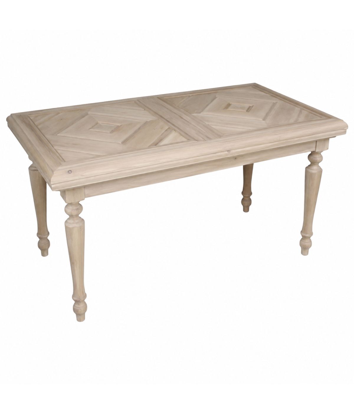 TAVOLO ALLUNGABILE A SERRANDINA GREZZO L.160 P.90 H.80 (151)