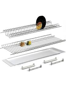 ARMADIO CUCINA ARTE POVERA IN LEGNO CUCINA 2 PORTE 135X70X210