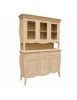 CRISTALLIERA SAGOMATA 3 ANTE 3 CASSETTI GREZZO 151x50x214 (3088+3089)