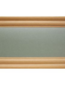 Armadio 2 porte in legno verde e miele shabby 127x60x200 (2204)