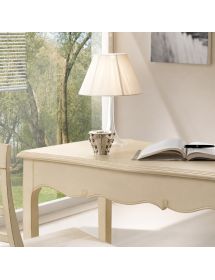 SCRIVANIA SHABBY 1 CASSETTO IN LEGNO VARI COLORI 120X65X78