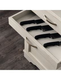 MADIA CREDENZA IN LEGNO MASSELLO 2 ANTE VARI COLORI L.140 P.52 H.96