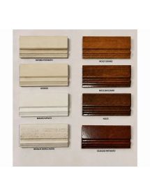 CRISTALLIERA SHABBY IN LEGNO MASSELLO 2 ANTE 2 CASSETTI VARI COLORI...