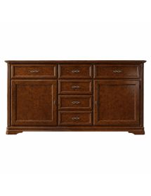MADIA CREDENZA SHABBY LEGNO MASSELLO 2 PORTE VARI COLORI L.200 P.51 H.105