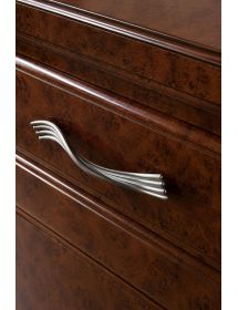 MADIA CREDENZA SHABBY IN LEGNO MASSELLO 2 PORTE 2 AVORIO L.124 P.52 H.97