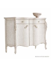 MADIA CREDENZA SAGOMATA 2 ANTE LEGNO VARI COLORI L.137 P.57 H.110