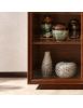 MADIA CREDENZA MODERNA IN LEGNO MASSELLO 4 ANTE VARI COLORI 240X48X88