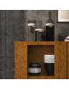 MADIA CREDENZA MODERNA LEGNO MASSELLO FRASSINO 3 ANTE 185X49X99