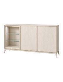 CREDENZA MODERNA IN LEGNO MASSELLO 3 ANTE VARI COLORI 185X49X99