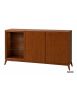 MADIA CREDENZA MODERNA IN LEGNO MASSELLO 3 ANTE VARI COLORI 185X49X99