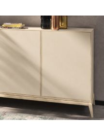 MADIA CREDENZA MODERNA IN LEGNO MASSELLO 3 ANTE VARI COLORI 185X49X99