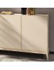 MADIA CREDENZA MODERNA IN LEGNO MASSELLO 3 ANTE VARI COLORI 185X49X99