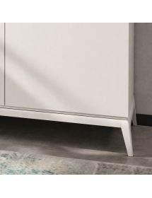 MADIA CREDENZA MODERNA IN LEGNO MASSELLO 3 ANTE VARI COLORI 185X49X99