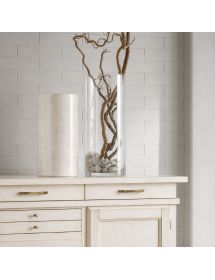 MADIA CREDENZA IN LEGNO MASSELLO 4 PORTE VARI COLORI L.222 P.52 H.108