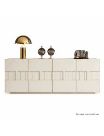 Credenza Madia 4 Ante in Legno Massello 180x48x88 - Vari Colori | Mobili Soggiorno