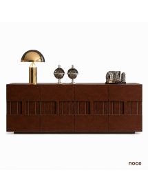 Credenza Madia 4 Ante in Legno Massello 180x48x88 - Vari Colori | Mobili Soggiorno