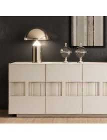 Credenza Madia 4 Ante in Legno Massello 180x48x88 - Vari Colori | Mobili Soggiorno