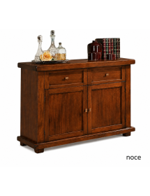MADIA CREDENZA IN LEGNO MASSELLO 2 ANTE VARI COLORI L.120 P.45 H.83