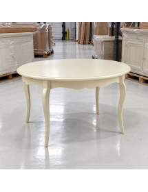 Tavolo ovale allungabile classico legno vari colori 160X110x78