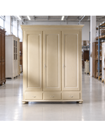 ARMADIO IN LEGNO 3 ANTE SHABBY VARI COLORI 183x62x227