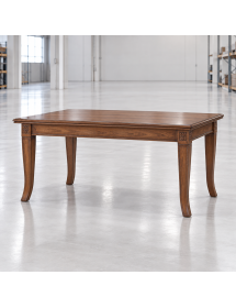 Soggiorno completo classico intagliato legno noce bassano