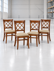 Soggiorno completo classico intagliato legno noce bassano