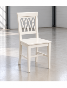 Soggiorno Sala Completa Classica in Legno Shabby Chic Bianco