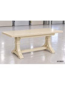 Tavolo fratino allungabile legno arte povera vari colori 160x85 180x85 180x100 (66)