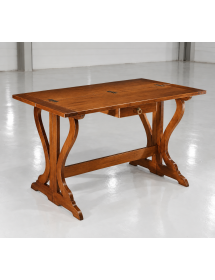 TAVOLO CONSOLLE IN LEGNO 1 CASSETTO APRIBILE MISURA L.140 P.40 H.83...
