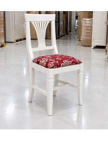 Soggiorno completo shabby chic bianco con decori