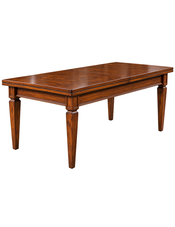 TAVOLO RETTANGOLARE ALLUNGABILE LEGNO TINTA NOCE 180/360X100