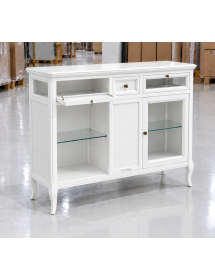 MADIA LIBRERIA IN LEGNO A RIBALTE VARI COLORI L.120 P.38 H.95