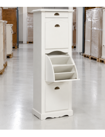 SCARPIERA SINGOLA FINITURA BIANCO 53x155x43