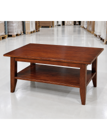 Tavolino da Salotto Rettangolare in Legno - Vari Colori | L.100 P.60 H.45 cm