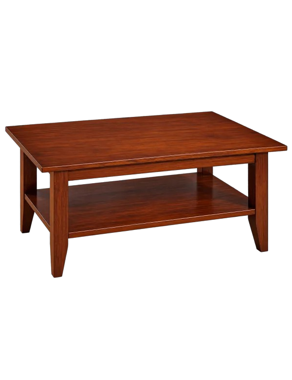 Tavolino da Salotto Rettangolare in Legno - Vari Colori | L.100 P.60 H.45 cm