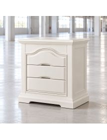 Camera da letto completa classica legno shabby chic bianco