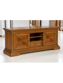 PORTA TV IN LEGNO 2 ANTE SCORREVOLI ARTE POVERA NOCE BASSANO L.169 ...