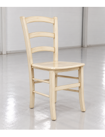 Set 2 sedie shabby legno laccato avorio anticato seduta legno 43x46x89