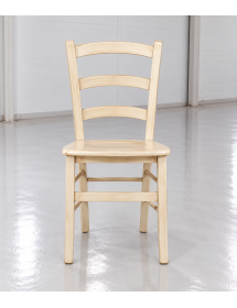 Set 2 sedie shabby legno laccato avorio anticato seduta legno 43x46x89